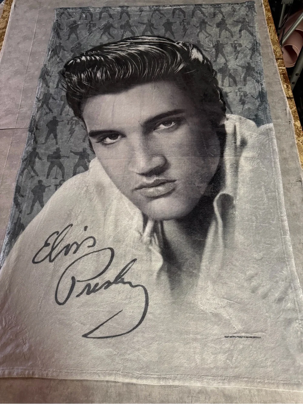 Elvis Presley Silky Touch Throw Blanket 36